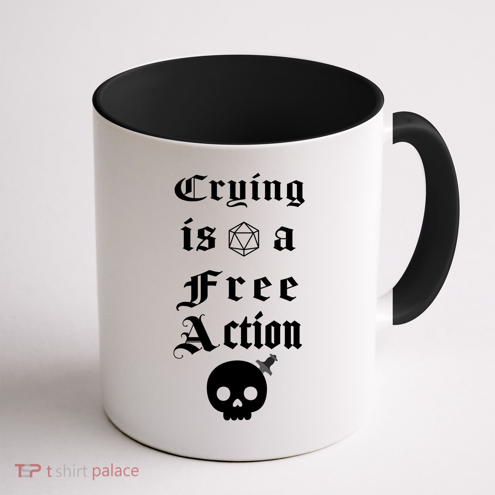Crying Is A Free Action Gaming Coffee Mug