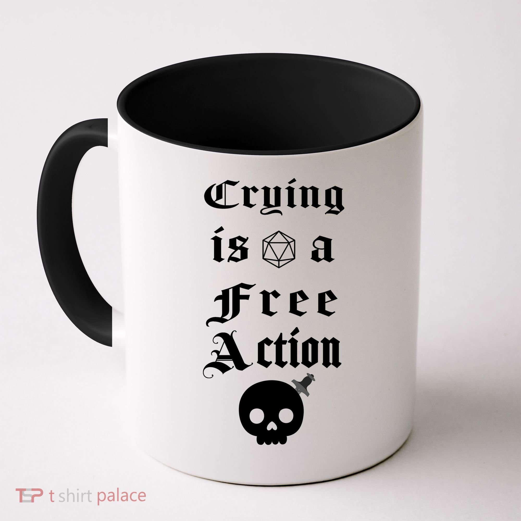 Crying Is A Free Action Gaming Coffee Mug