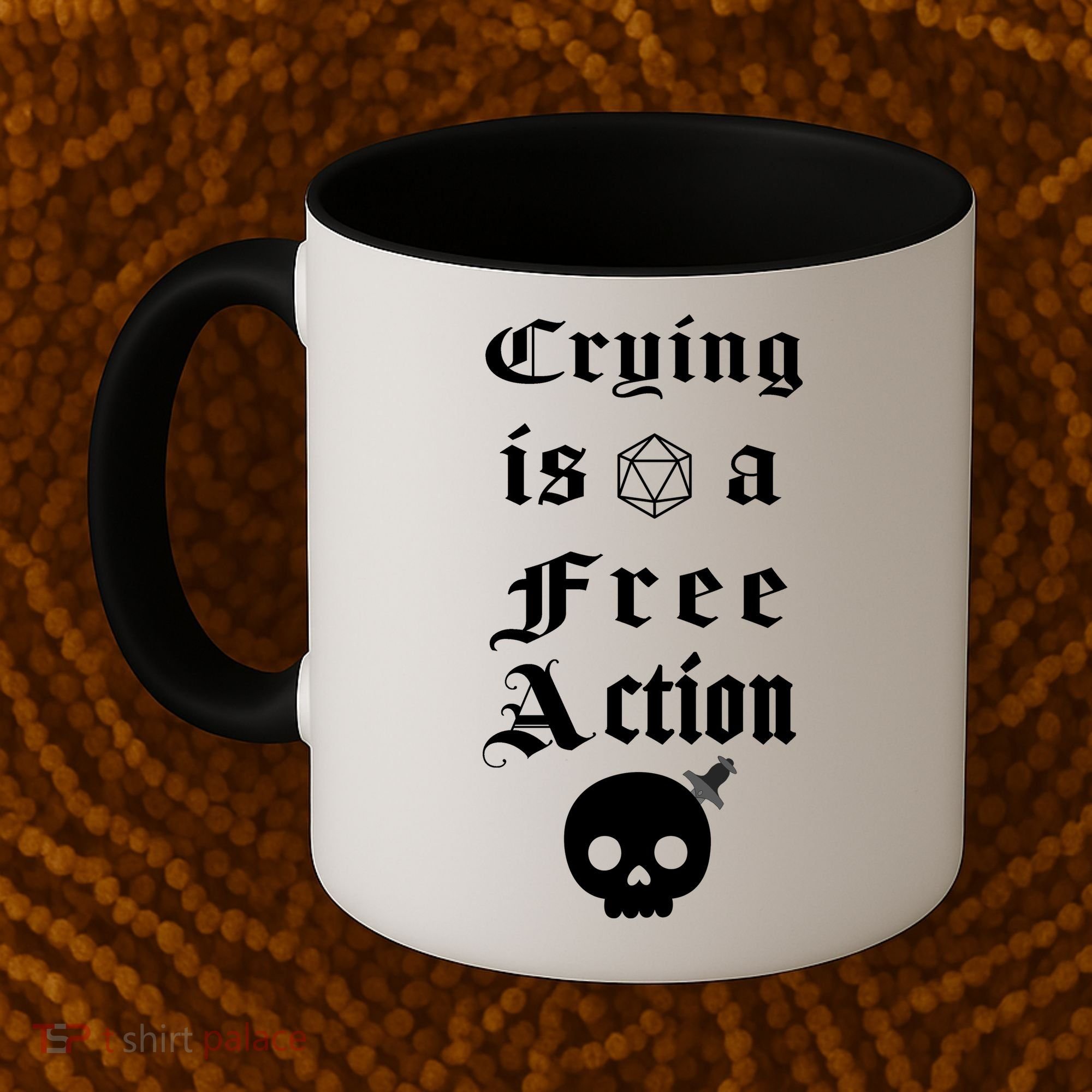 Crying Is A Free Action Gaming Coffee Mug