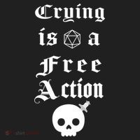 Crying Is A Free Action Gaming Beanie thumb 2
