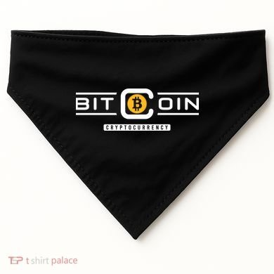 Crypto Bitcoin USA-Made Doggie Bandana