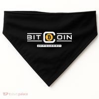 Crypto Bitcoin USA-Made Doggie Bandana thumb 0