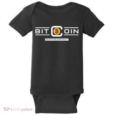 Crypto Bitcoin Baby Bodysuit