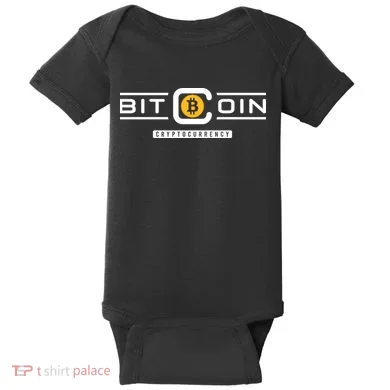 Crypto Bitcoin Baby Bodysuit