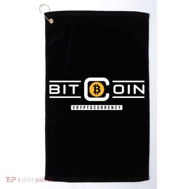 Crypto Bitcoin Golf Towel