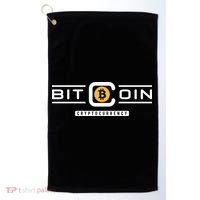 Crypto Bitcoin Golf Towel thumb 0