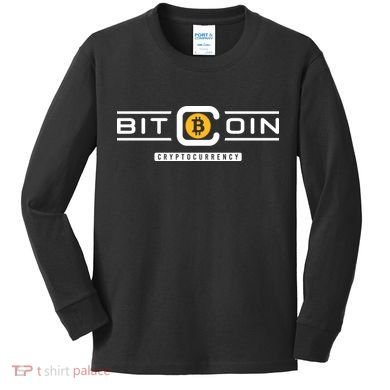 Crypto Bitcoin Kids Long Sleeve Shirt