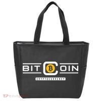 Crypto Bitcoin Tote Bag thumb 0