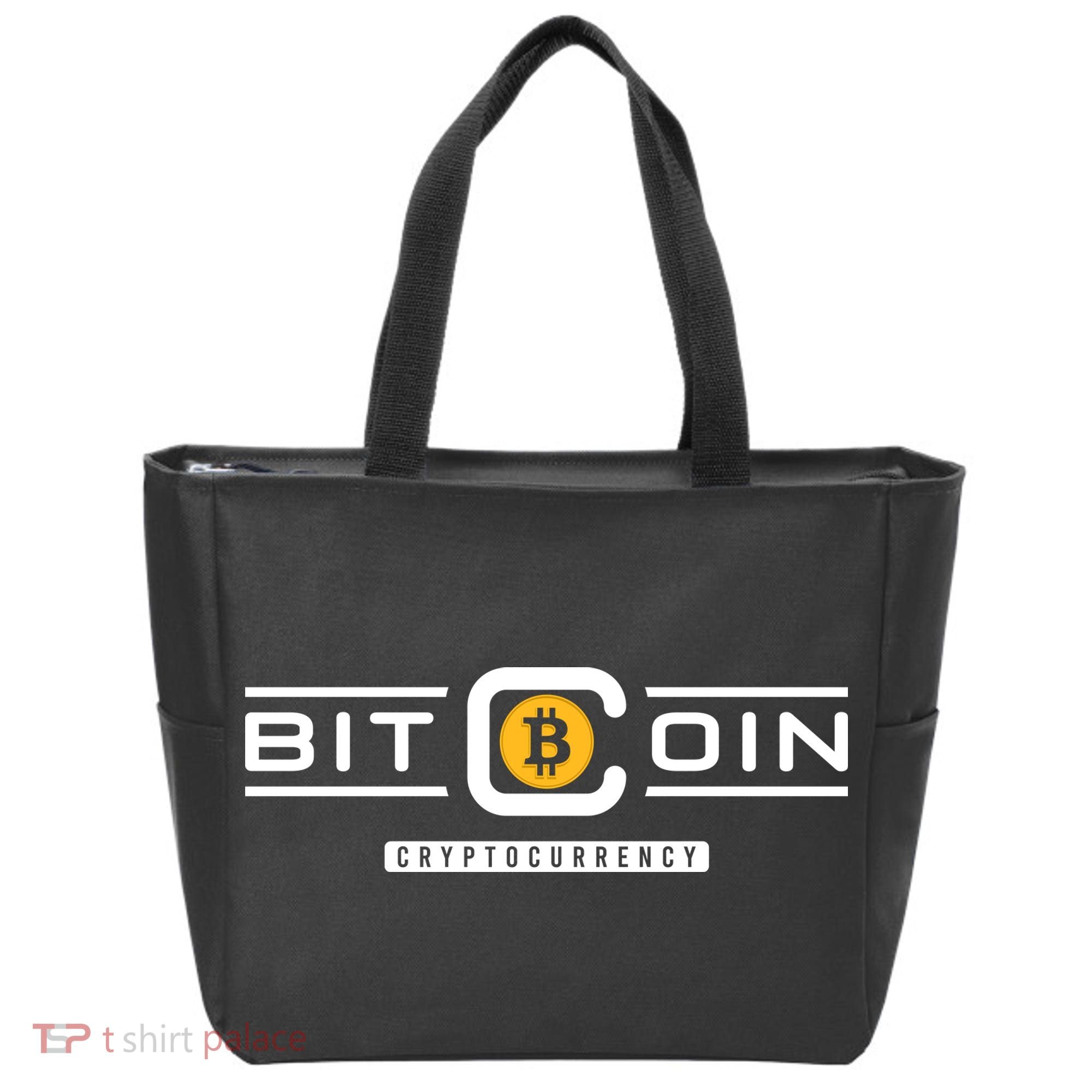 Crypto Bitcoin Tote Bag