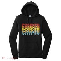 Crypto Crypto Crypto Crypto Retro Style Women's Hoodie thumb 0