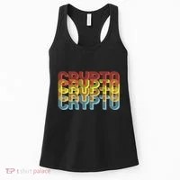 Crypto Crypto Crypto Crypto Retro Style Women's Tank Top thumb 0
