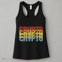 Crypto Crypto Crypto Crypto Retro Style Women's Tank Top thumb 3