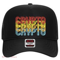 Crypto Crypto Crypto Crypto Retro Style Hat thumb 0