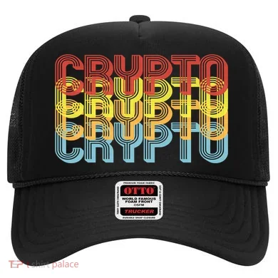 Crypto Crypto Crypto Crypto Retro Style Hat