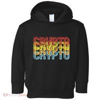 Crypto Crypto Crypto Crypto Retro Style Toddler Hoodie thumb 0
