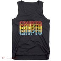 Crypto Crypto Crypto Crypto Retro Style Tank Top thumb 0