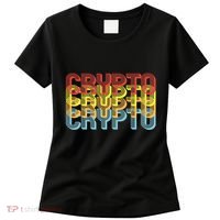 Crypto Crypto Crypto Crypto Retro Style Women's T-Shirt thumb 0