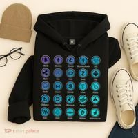 Crypto Currency Logos Coinbase Hoodie thumb 4