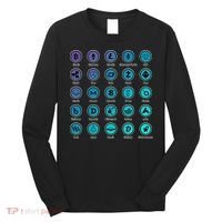 Crypto Currency Logos Coinbase Long Sleeve Shirt thumb 0