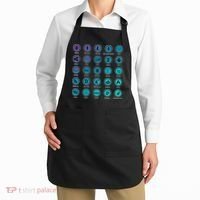 Crypto Currency Logos Coinbase Apron thumb 2
