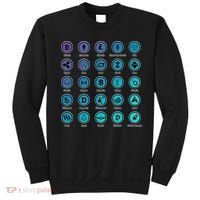 Crypto Currency Logos Coinbase Sweatshirt thumb 0