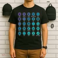 Crypto Currency Logos Coinbase T-Shirt thumb 6