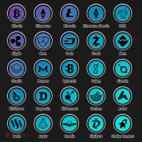 Crypto Currency Logos Coinbase Button thumb 1