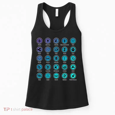 Crypto Currency Logos Coinbase Women's Tank Top