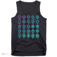 Crypto Currency Logos Coinbase Tank Top thumb 0