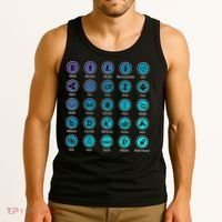 Crypto Currency Logos Coinbase Tank Top thumb 3