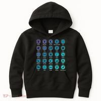Crypto Currency Logos Coinbase Kids Hoodie thumb 0