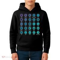 Crypto Currency Logos Coinbase Kids Hoodie thumb 4