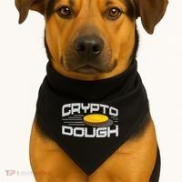 Crypto Dough USA-Made Doggie Bandana thumb 1