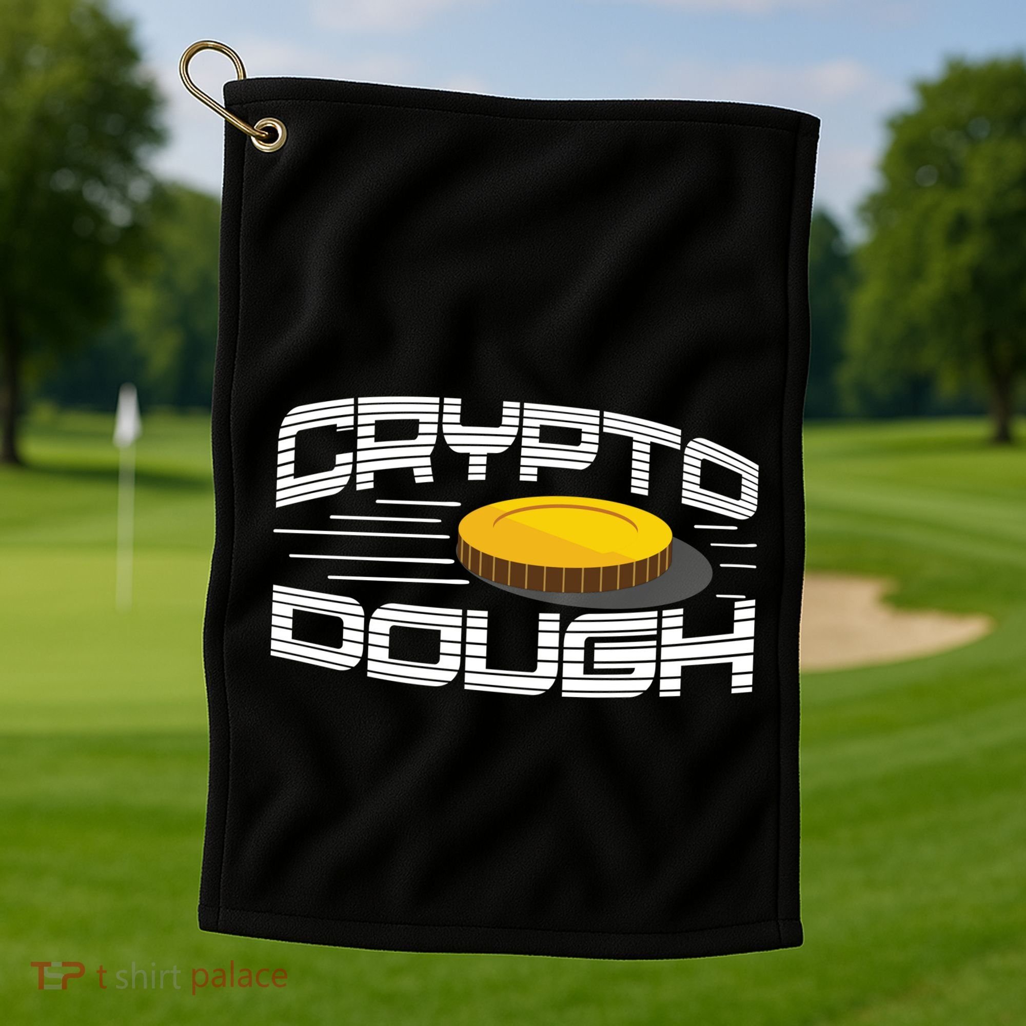 Crypto Dough Golf Towel