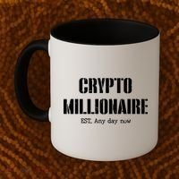 Crypto Millionaire Est. Any Day Now Coffee Mug thumb 2
