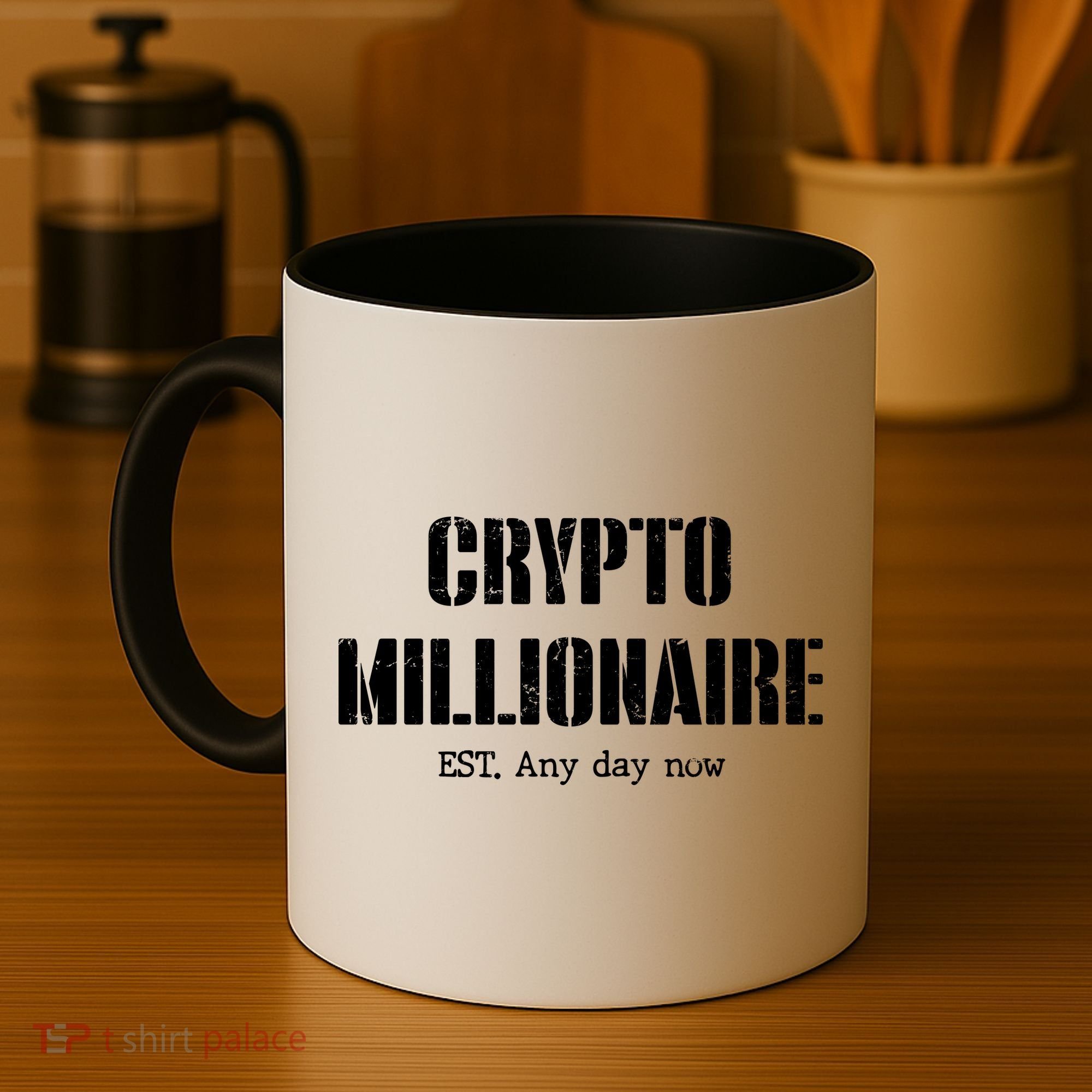 Crypto Millionaire Est. Any Day Now Coffee Mug
