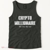 Crypto Millionaire Est. Any Day Now Tank Top thumb 2