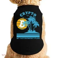 Crypto My Retirement Plan Doggie Tank thumb 0