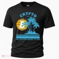 Crypto My Retirement Plan Cooling Performance Crew T-Shirt thumb 0
