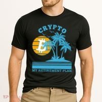 Crypto My Retirement Plan Cooling Performance Crew T-Shirt thumb 2