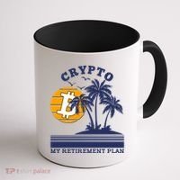 Crypto My Retirement Plan Coffee Mug thumb 1
