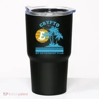 Crypto My Retirement Plan Tumbler thumb 0