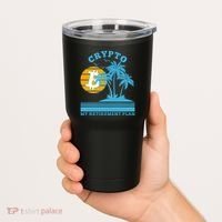 Crypto My Retirement Plan Tumbler thumb 2