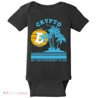 Crypto My Retirement Plan Baby Bodysuit thumb 0