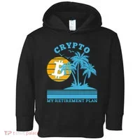Crypto My Retirement Plan Toddler Hoodie thumb 0