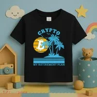 Crypto My Retirement Plan Toddler T-Shirt thumb 3