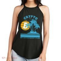 Crypto My Retirement Plan Women's Perfect Tri Rocker Tank thumb 2