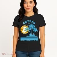 Crypto My Retirement Plan Women's T-Shirt thumb 4