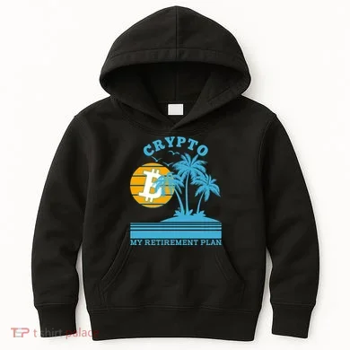 Crypto My Retirement Plan Kids Hoodie