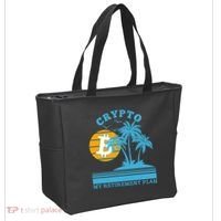 Crypto My Retirement Plan Tote Bag thumb 2